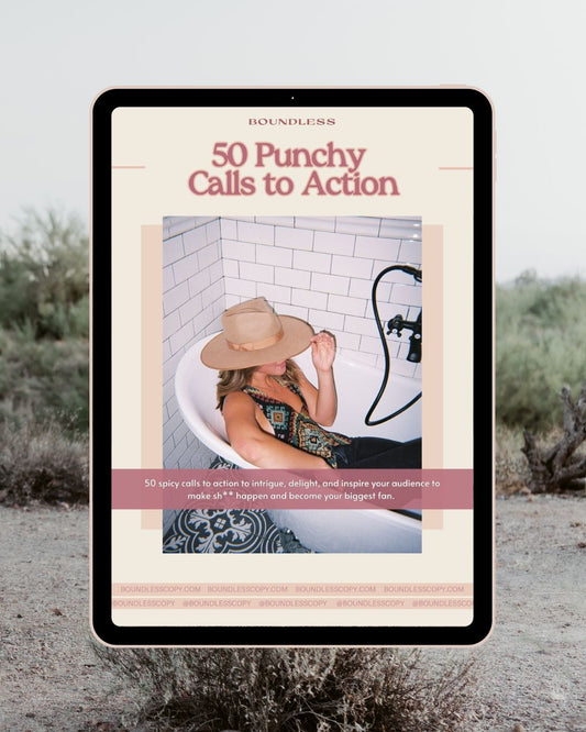 50 Punchy Calls to Action